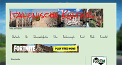 Desktop Screenshot of italienische-kultur.com